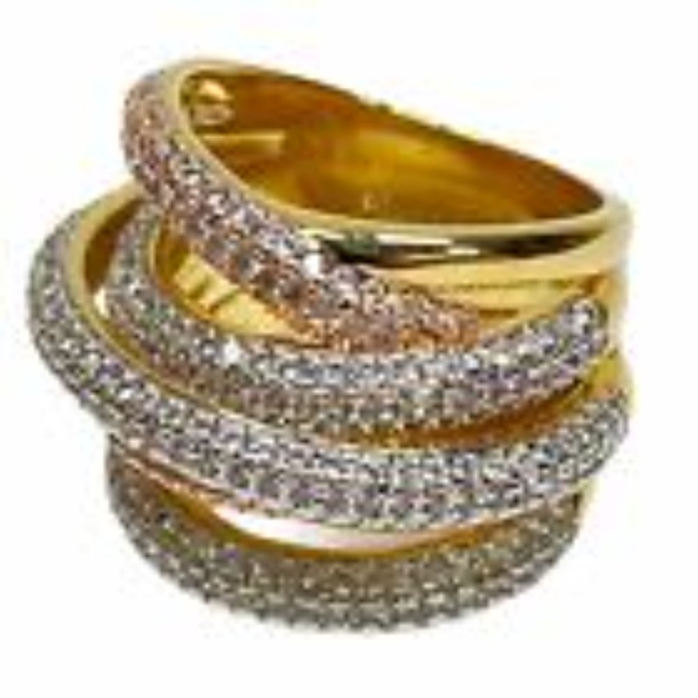 HSN VICTORIA WIECK  BAND RING  SIZE 7 NEW